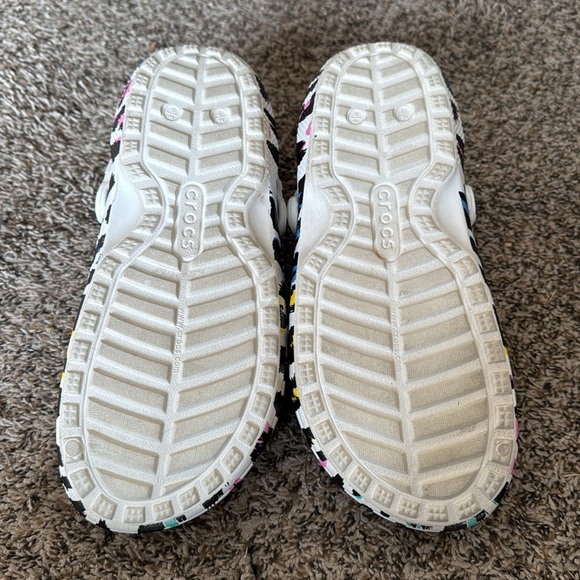 Crocs Women’s 9 Men’s 7 Cheetah Print Multicolor Fur Lined - Picture 5 of 6